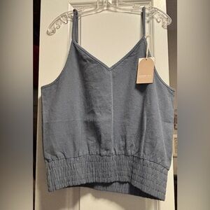 Jackson Rowe Slate Blue Textured Top